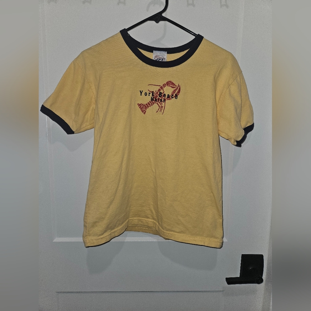 Vintage yellow t shirt
